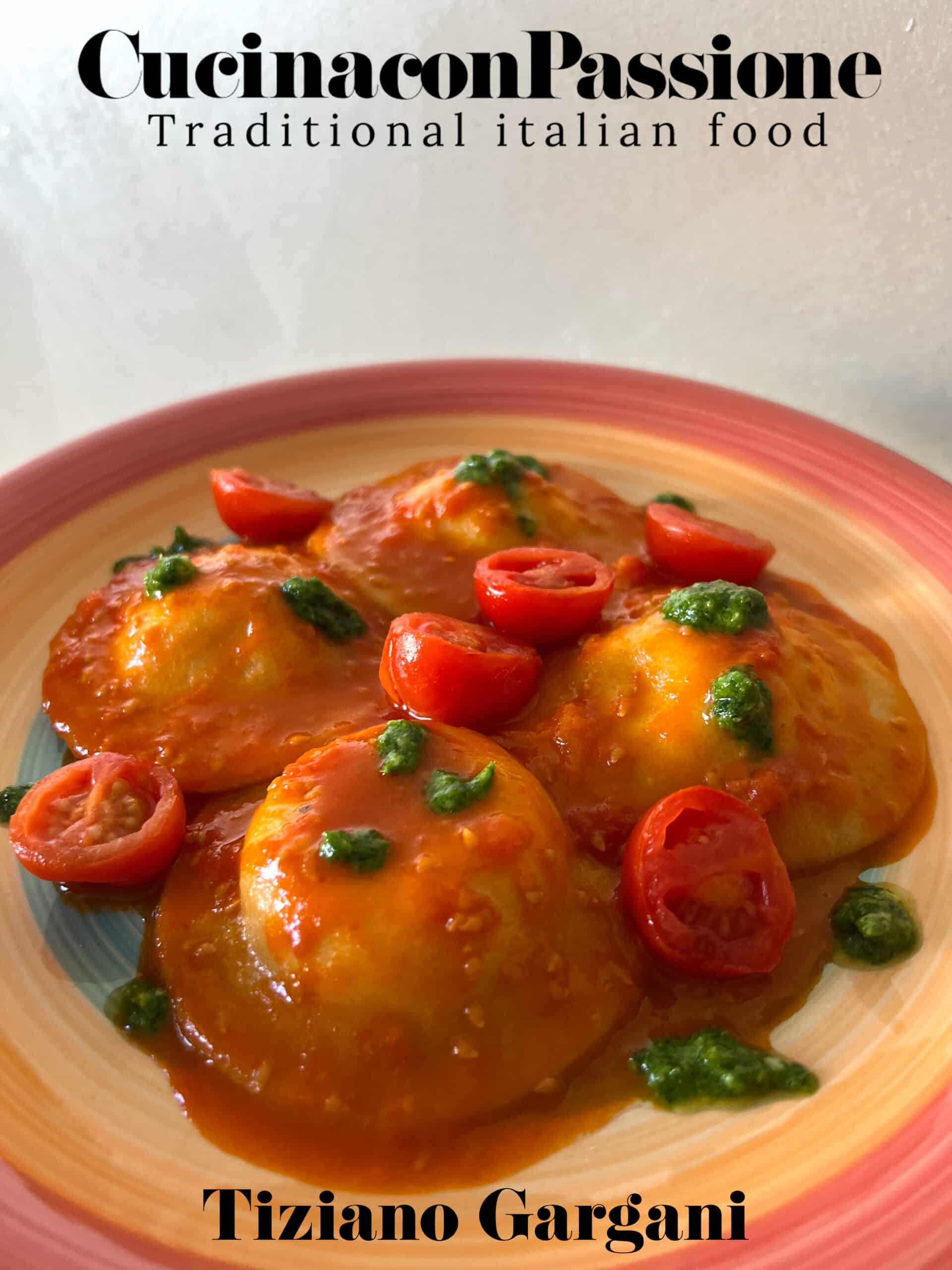 Bottone di ricotta e salmone